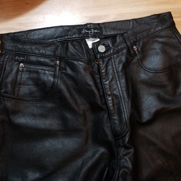 Sean John leather pants - Picture 2 of 7